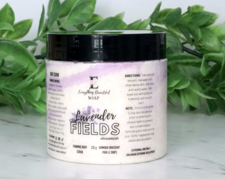 Hempseed Foaming Body Scrub