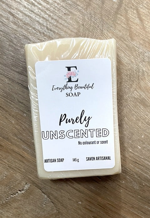 Purely Unscented & Uncoloured Soap